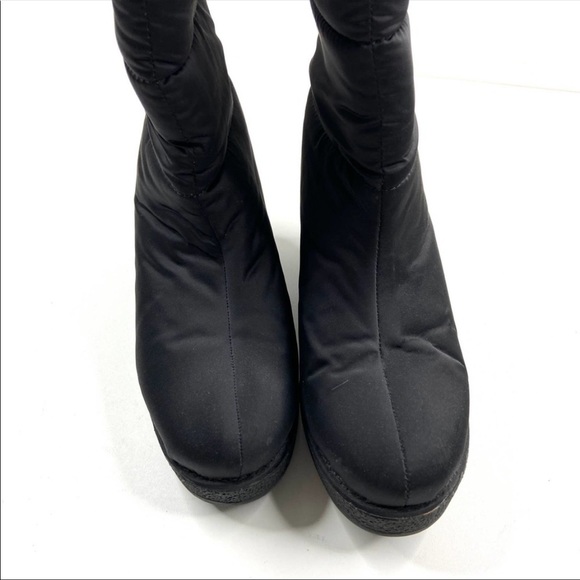 Kate Spade Quilted Puffer Boot with Bow Detail - Picture 7 of 8